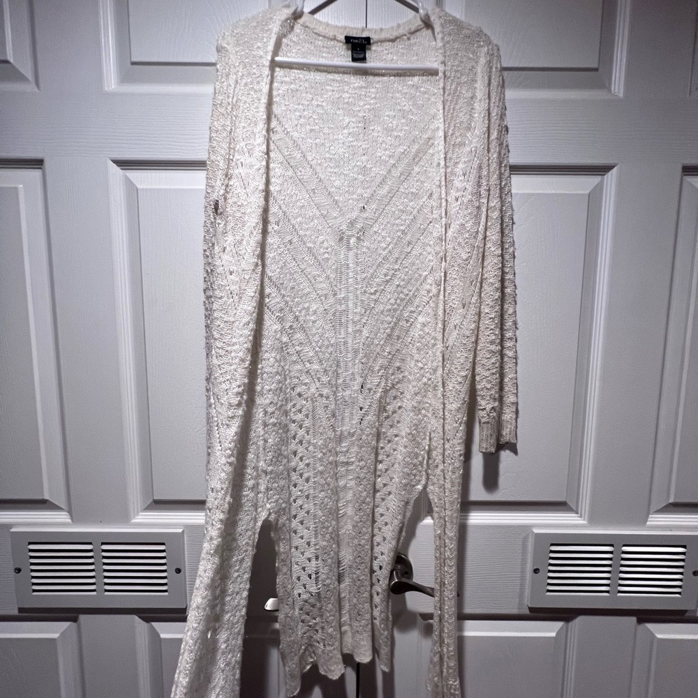 Rue21 Cream Women's Cardigan